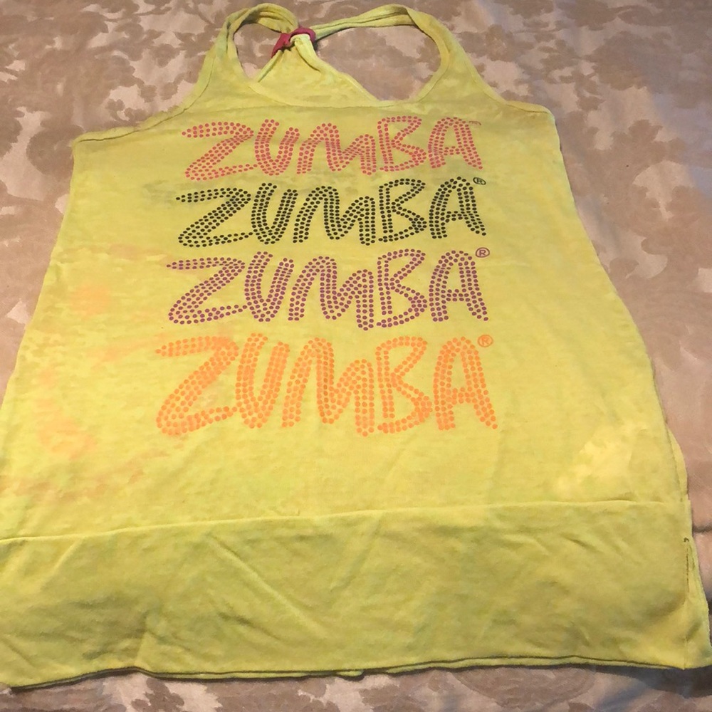 Zumba instructor tank